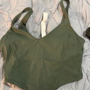 Lululemon Athletica Olive Sports Bra